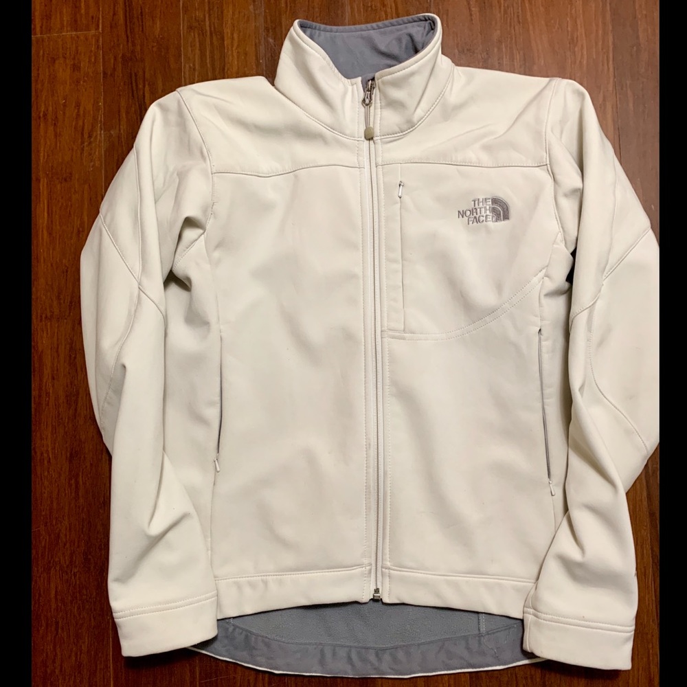 Off-white North Face fleece.